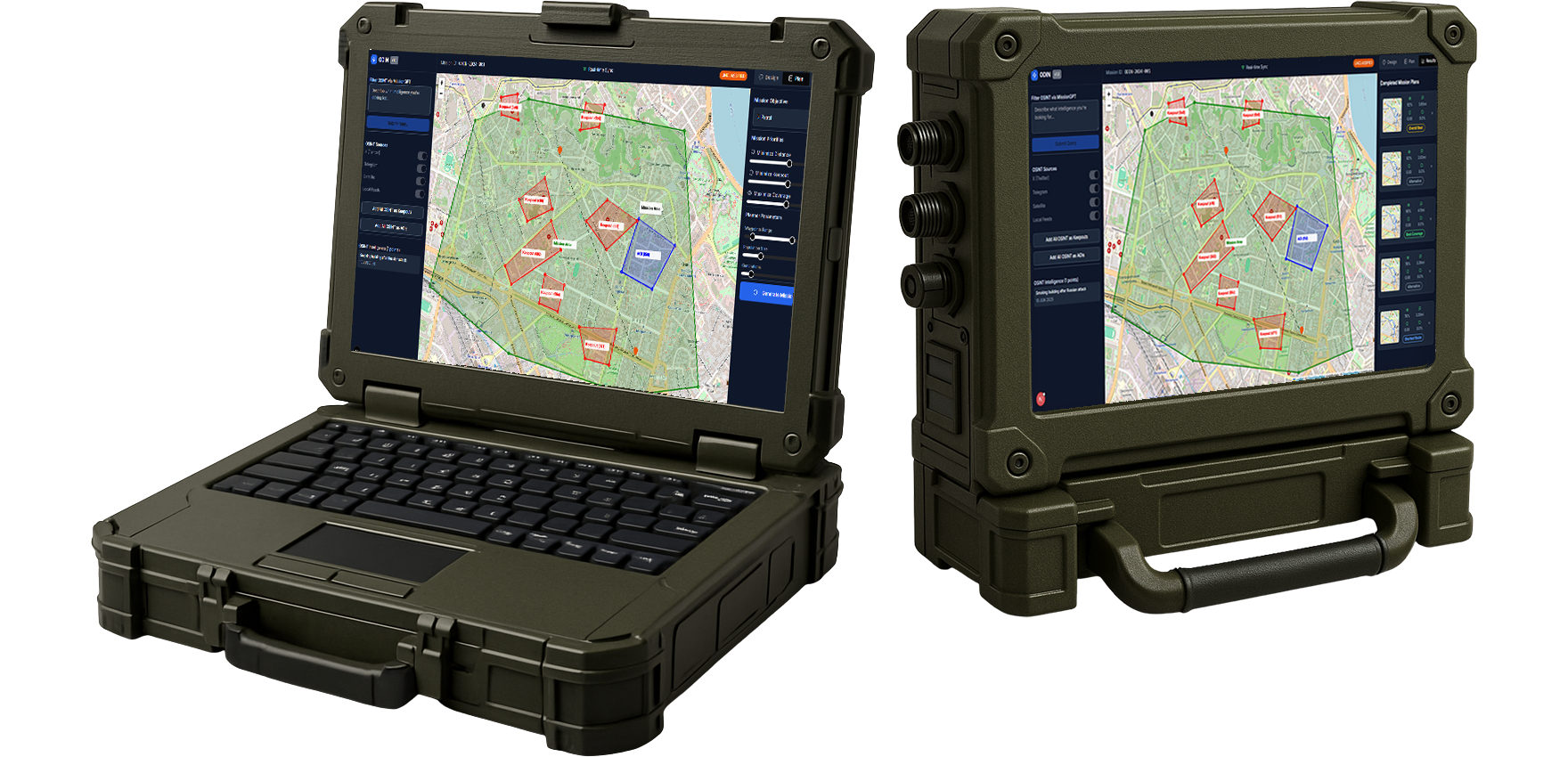 ODIN Deployed on Rugged Latpop